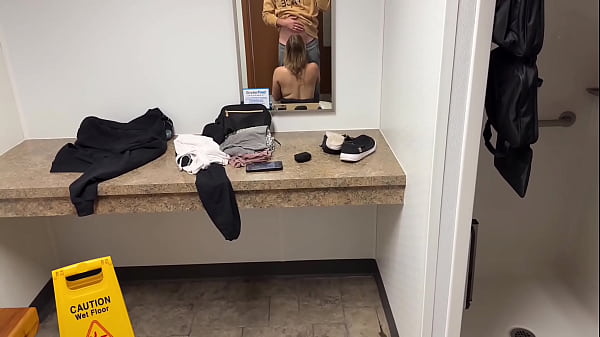 Image Public Shower Blowjob and Caught Masturbating