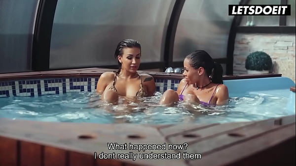 Image Susy Gala, Canela Skin & Kessy Shy Lesbian Affair In The Pool - A GIRL KNOWS