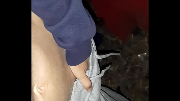 Image I hide in the barn to fuck my hairy, wet pussy to a shaking orgasm - Girls fly orgasm