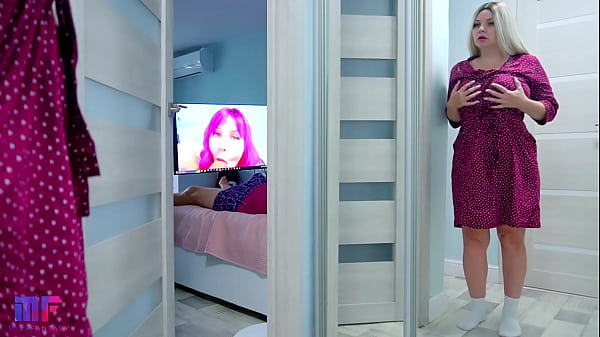 Image Stepdaughter with big tits spies on stepdad part 2