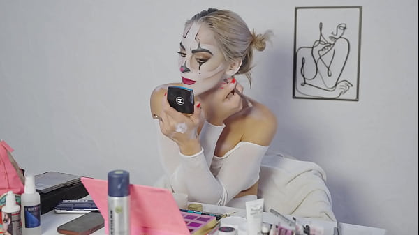 Image Harley Quinn Makeup Tutorial by Miss Daisy Diamond for Halloween