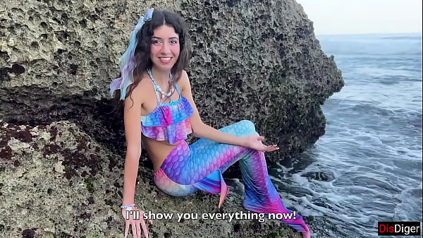 Image I met a beautiful mermaid on an island and gave her legs so that...
