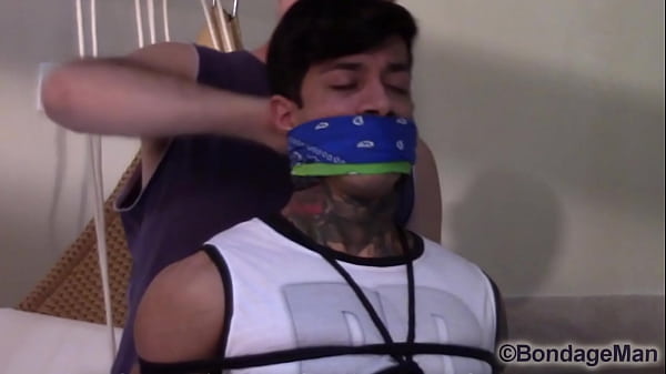 Image Dito for the first time in bondage was gagged many times for audition | free