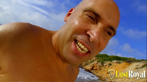 Image Stranded big cock man fucks sexy teen Angell in the ass