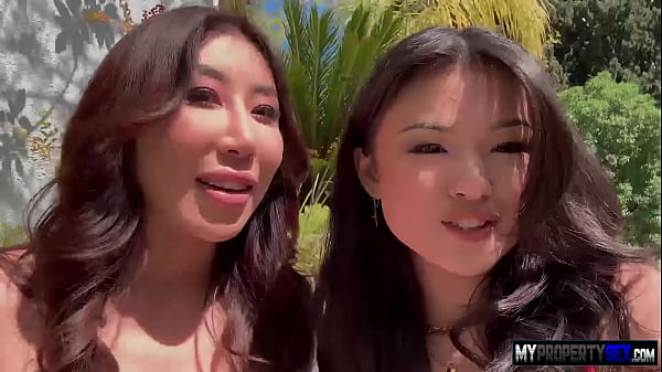 Image Hotties Nicole Doshi and Lulu Chu Seduce Hot Realtor