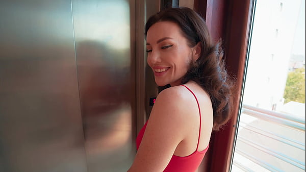 Image Girl next door gets fucked hard near elevator