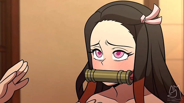 Image nezuko al salir de su sona de reposo ella no pudo evitar lamer un buen postre