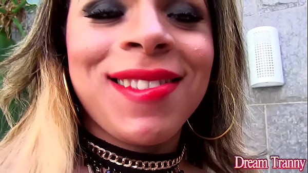 Image Trans Slut Thayla Santos Cumming Hard After Dildo Fucking