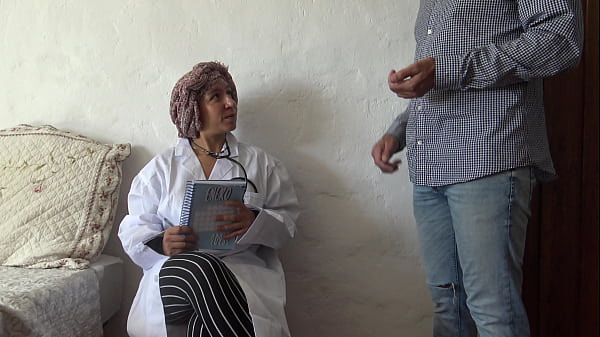 Image A Turkish doctor is SHOCKED when a patient shows his big cock