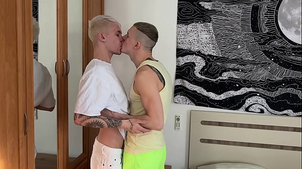 Image Stepfather and friend fuck stepson with two cocks at the same time early in the morning 275