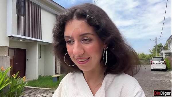 Image Housewife paid repairman with her pussy and went for a walk with his cum on her face in the streets - Cumwalk