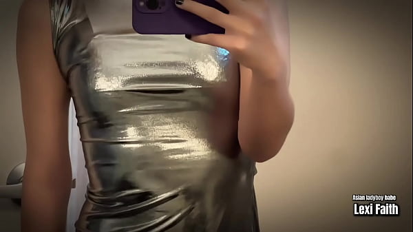 Image Sweet Asian ladyboy anal play cumshot