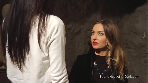 Image Horny Lesbian Madame Uses Big Strapon On Doggystyle Lesbian Slave