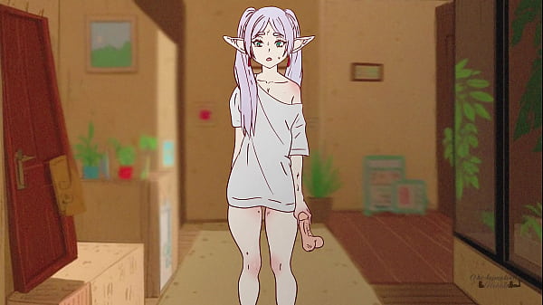 Image Frieren got trapped in sticky cum and was fucked in the ass! Stark,Fern Hentai, Cartoon, Parody !