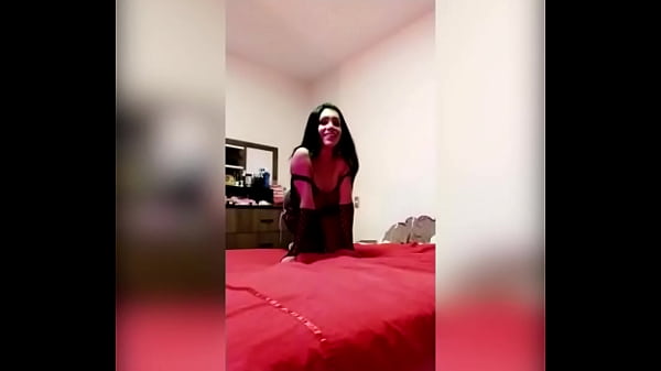 Image Yova dancing, showing her huge ass and cock and also peeing