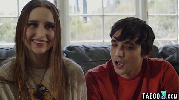 Image Youth counselor lures a naive teen Laney Grey and BF into threesome fuck