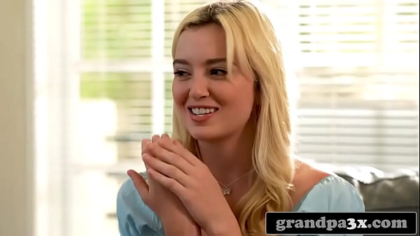 Image Slutty Blonde Teen Makes Her Stepgrandpa Feel Like a Man Again