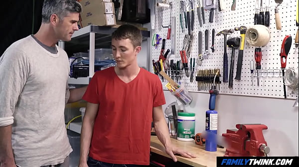 Image FamilyTwink - Step Dad Shows his Stepson his Most Effective Tool