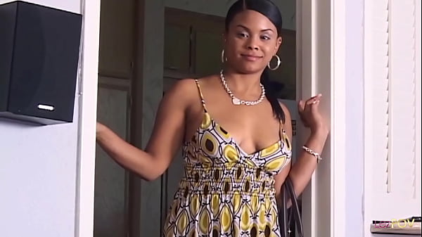 Image Taking a dress from her lesbian friend gets her ebony with a big butt corrected thoroughly