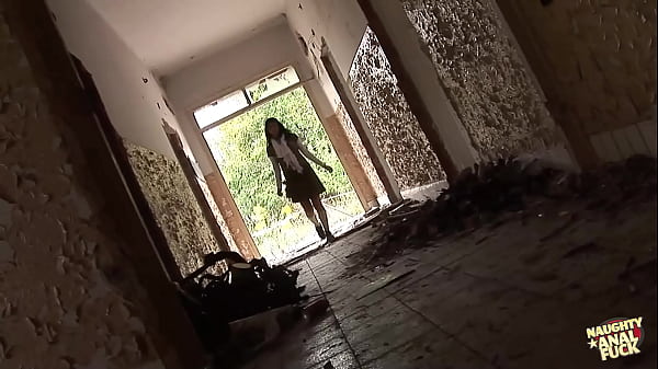 Image She entered this abandoned building and got fucked by two different guys in her ass