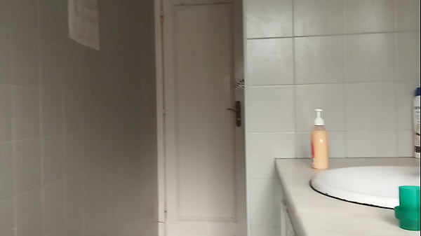 Image With a big dick in the bathroom naughty guy cums a lot