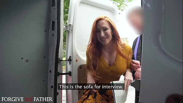 Image Forgive Me Father - Innocent widow redhead MILF first time with big dick hardcore sex public pick up
