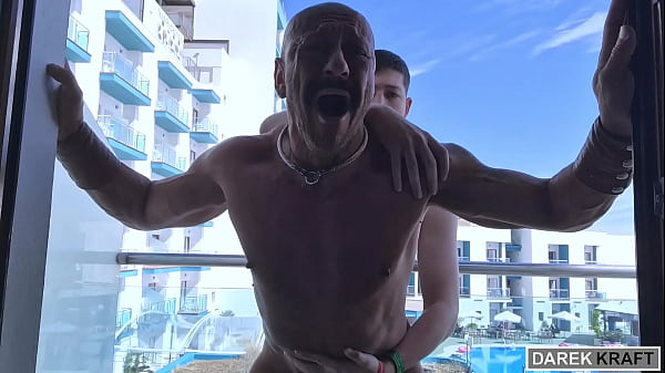 Image BALCONY DADDY FUCK IN FULL PUBLIC VIEW