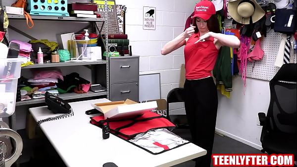 Image Teen pizza girl fucked hard for shoplifting