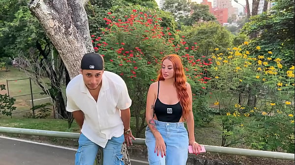 Image I meet busty Colombian redhead in park and also offer her money for sex - Milan Rodriguez