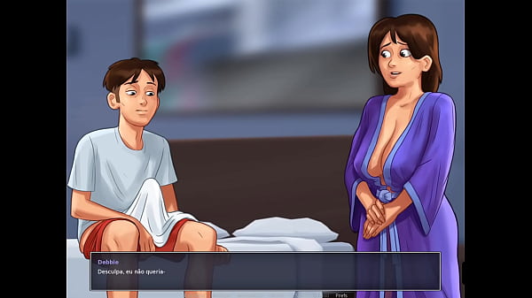 Image Summertime Saga ep 12 - Comprando brinquedos para Jenny e Pego batendo Punheta com calcinha da Milf