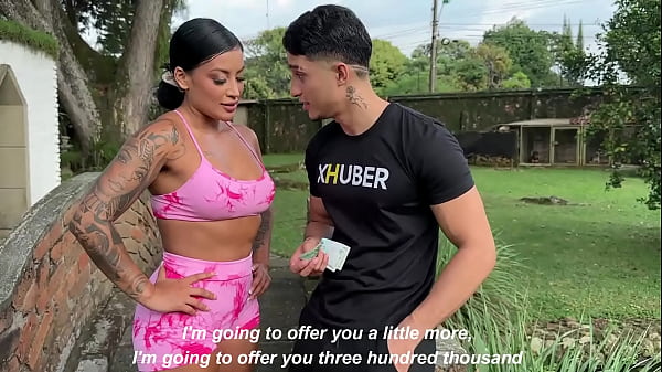 Image I offer money to busty Mariana Martix in a public park to fuck her - Milan Rodriguez