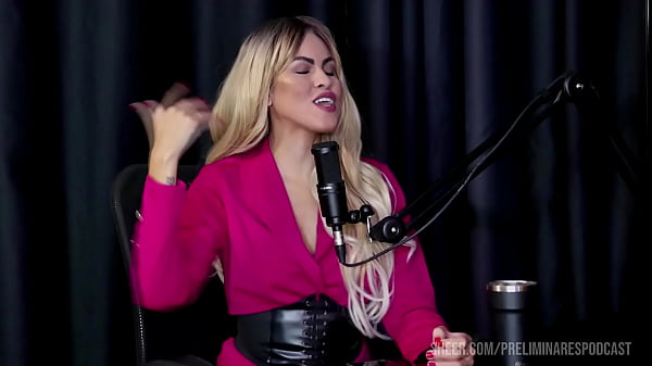 Image COMPILADO DA ANGEL BARONESA NO PRELIMINARES PODCAST COM BIA HOT (WATCH ON: SHEER/RED)