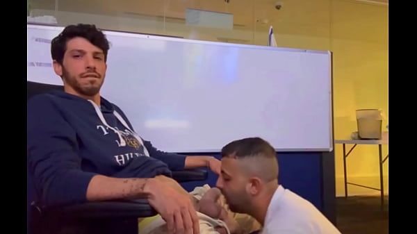 Image My buddy milks my big dick