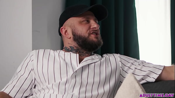 Image MY Cock Is BIGGER And You Know It, Man! Two guys Ethan Chase and Crush Daddy compare their dick sizes!