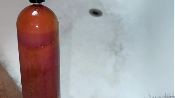 Image Cbt piss filled penis pump