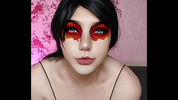 Image Sizzling Goth Vibes: My Most Daring Crossdressing Look Yet!