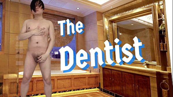 Image A dental patient sucked his dentist cock at the adult store glory hole and they continue fucking at the clinic