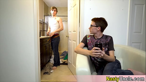 Image He just cant resist when Alex is taking a shower That tight ass and sexy body need to be used