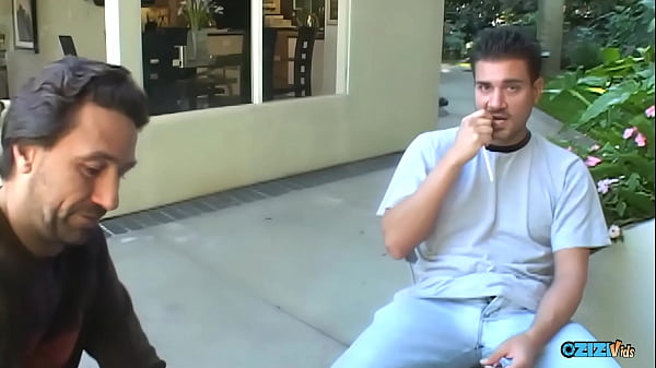 Image She could not scream during anal fucking because the other guy was in her mouth.