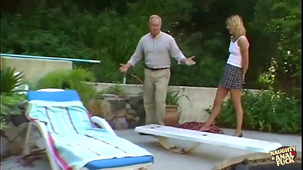 Image Trinity Mexx seduces an old man with a big dick and gets her mouth full