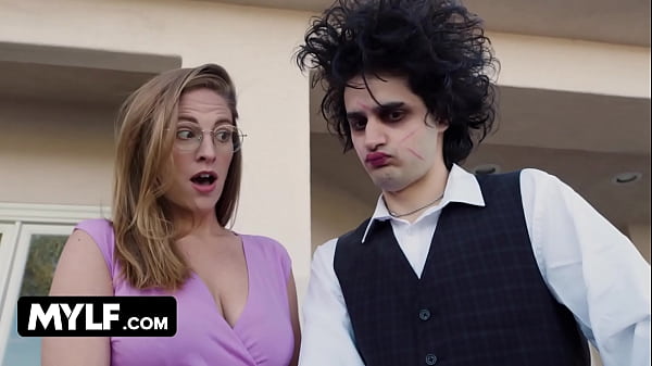 Image Mylf - Two Hot Milfs With Big Tits Need Their Bushes Shaved (Edward Scissorhands Parody)