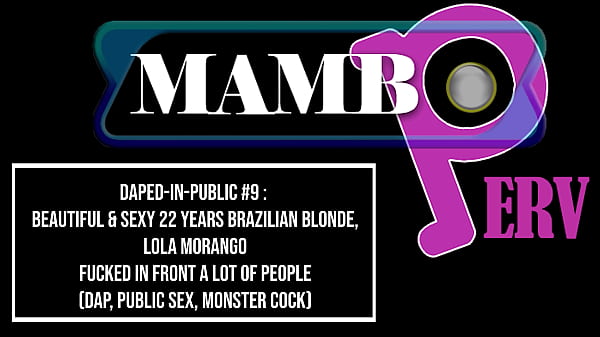 Image Daped-In-Public #9 : Beautiful & sexy 22 years Brazilian blonde fucked in front of a lot of people (DAP, PUBLIC SEX, Gapes, BBC, monster cock) OB390