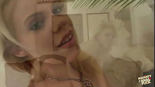 Image Booty speckled blonde rushes straight into doggy style anal fun with just brief fingering