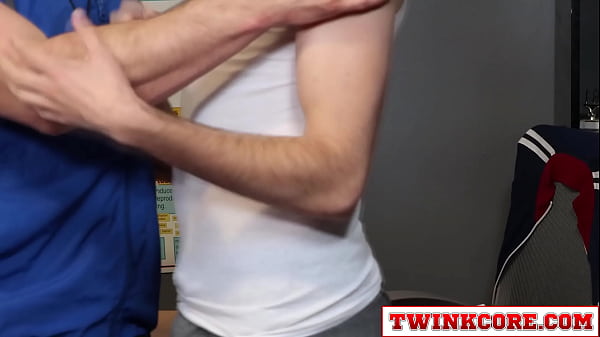 Image Star athlete Tyler Tanner fucks sports medicine guru coach Cole Connor! Dilf Connor's asshole got rimmed until it was a slick and dripping mess!