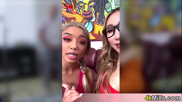 Image Pretty asian roomate versus me and my busty GF at our free use pussy weekend