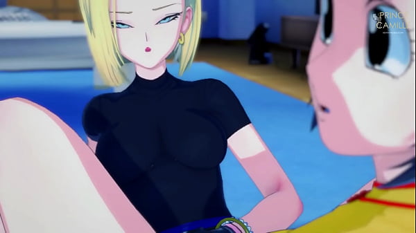 Image Android 18 must satisfy Milk Chi Chi now that Goku is not here - Dragon Ball Z