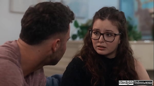 Image Teen slowly gets used to fucking stepdad and licking stepmom
