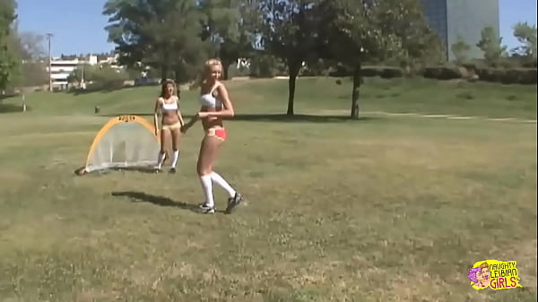 Image Sporty chicks end their hard day of practicing by having lustful lesbian group sex
