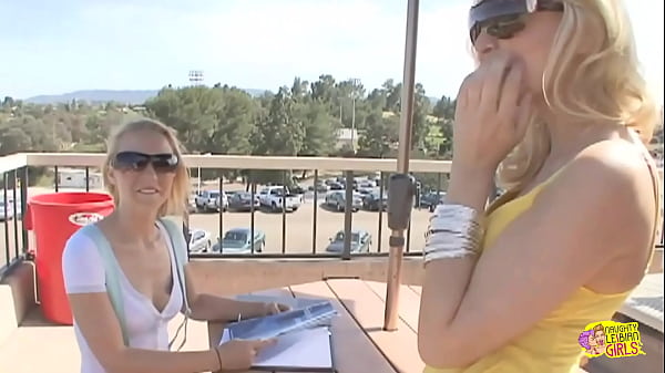 Image Despite having just met the two blondes do not mind satisfying their lesbian cravings together