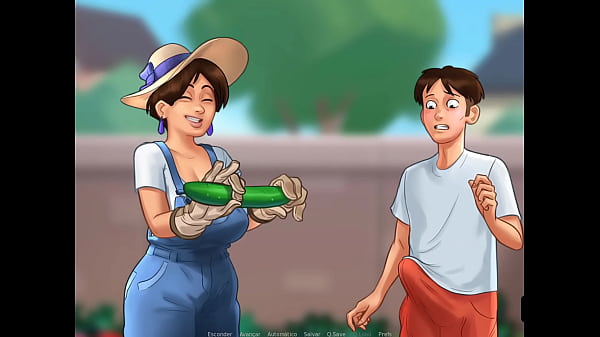Image Summertime Saga ep 18 - Descobri oque a Diana faz com os Vegetais de formato f&aacute_lico